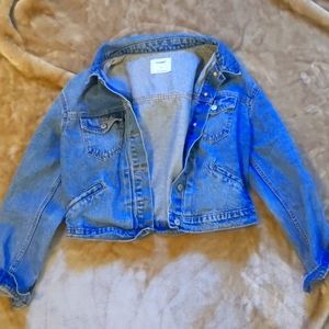 Cropped Jean Jacket